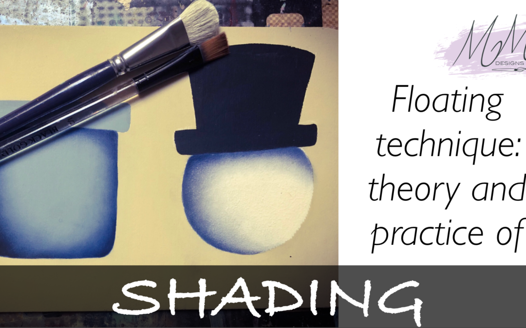 Decorative Painting tutorial: how to shade by floating colors