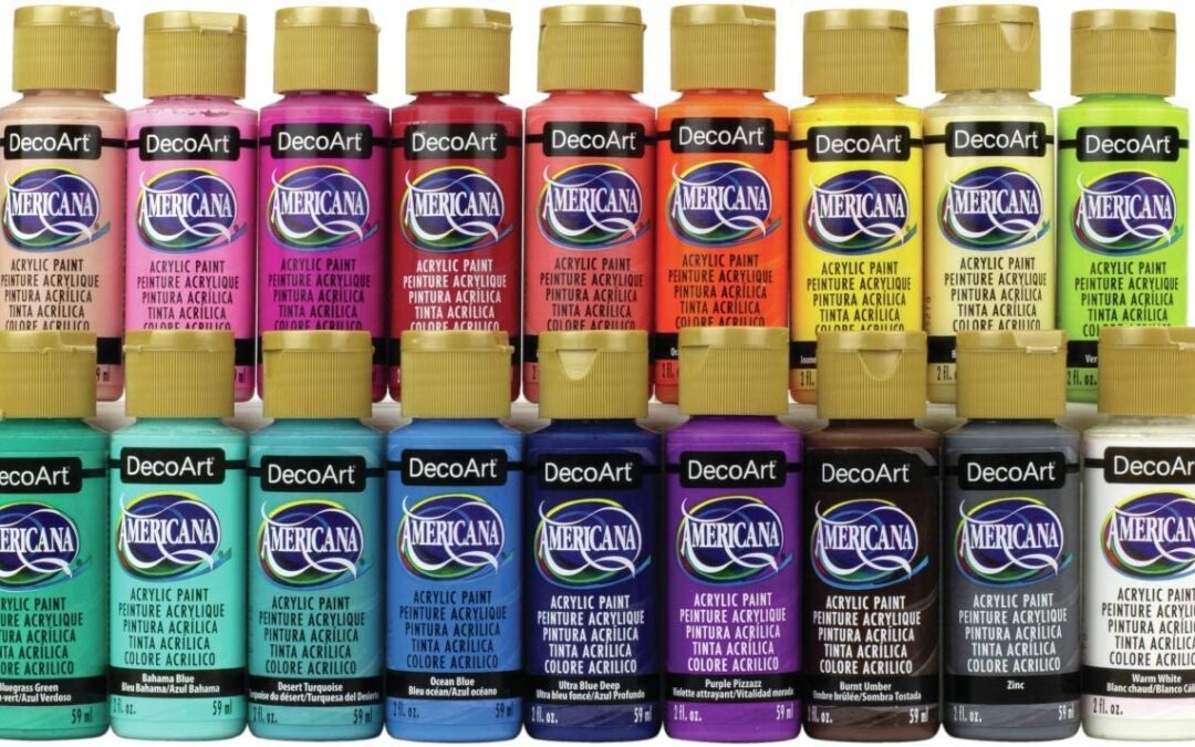 DecoArt acrylic paints: when you need a discontinued color