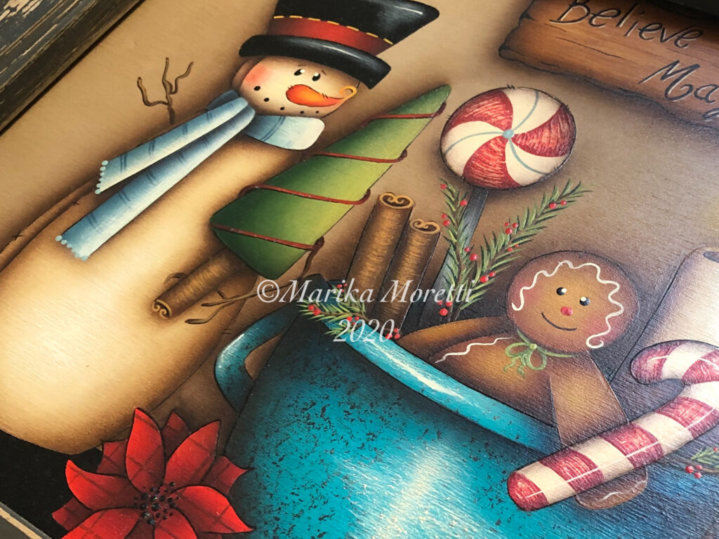 Country Painting Natale
