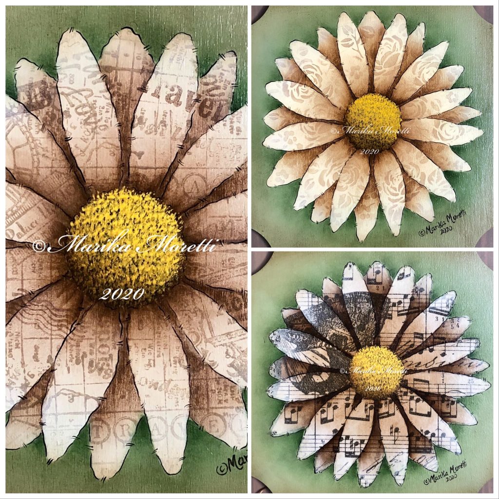 Country Painting: pattern primavera fiori